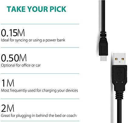 Universal Micro USB Cable – Compatible with Smartphones, Tablets, Cameras & Power Banks