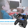 PS4 Controller Charger with LED Indicator for Playstation 4, PS4 Pro, PS4 Slim Controllers - Dual USB Docking Station