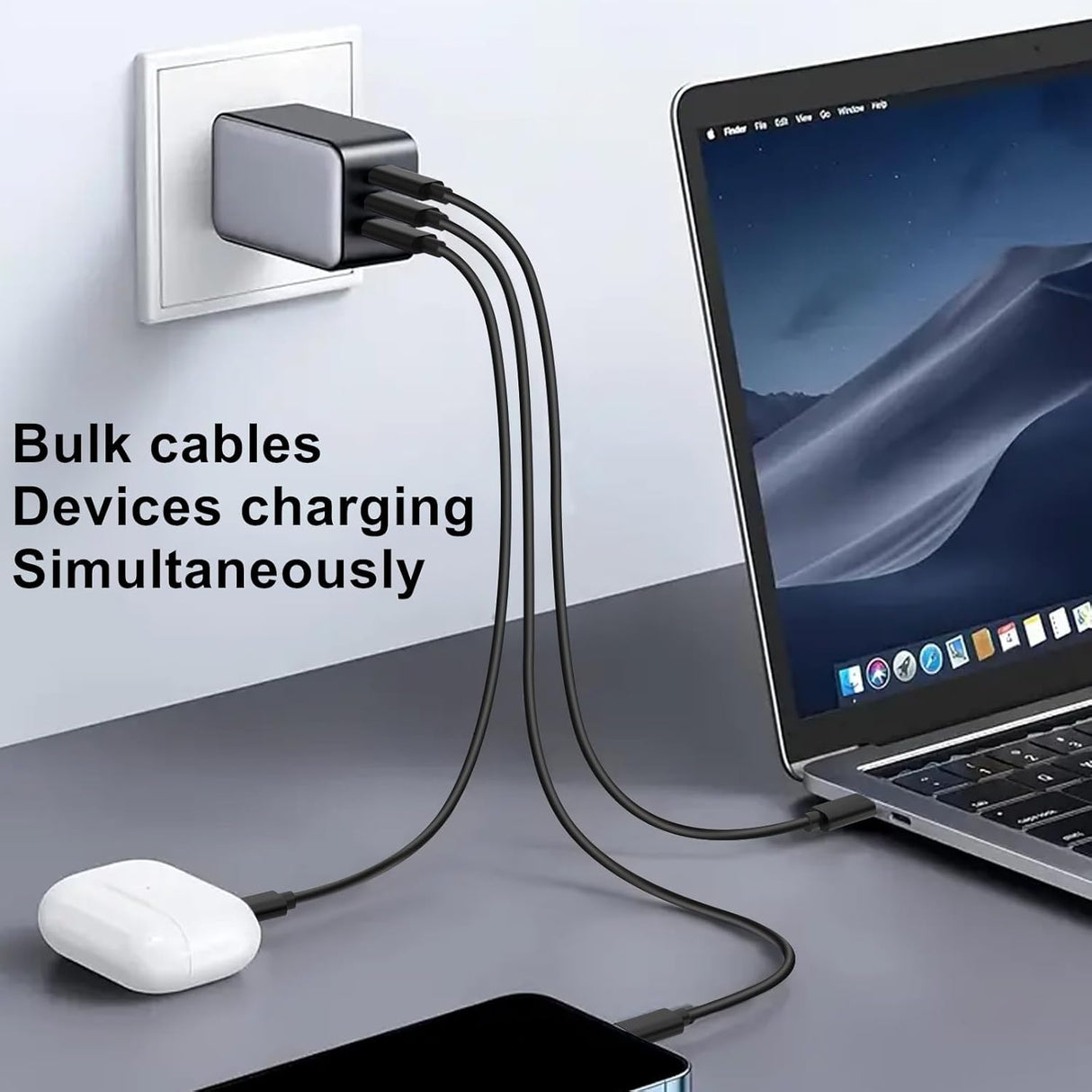 Buy 2 Get 1 FREE – Premium Type-C to Type-C Fast Charging Cable (3-Pack Bundle)