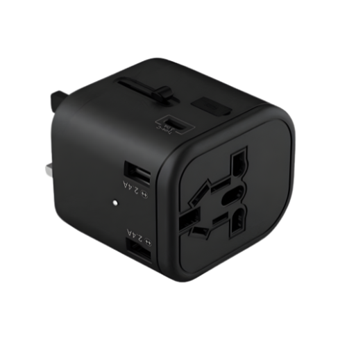 Multi USB Ports International Travel Adapter For UK, AUS, USA And EURO