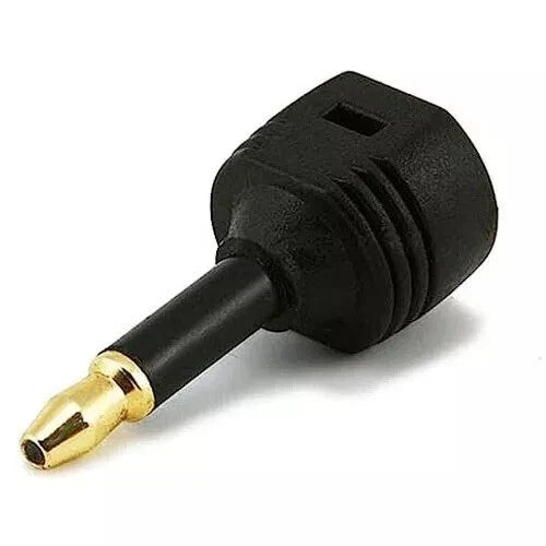 Optical TosLink to 3.5mm Mini Stereo Jack Adapter – Digital Audio Plug Converter