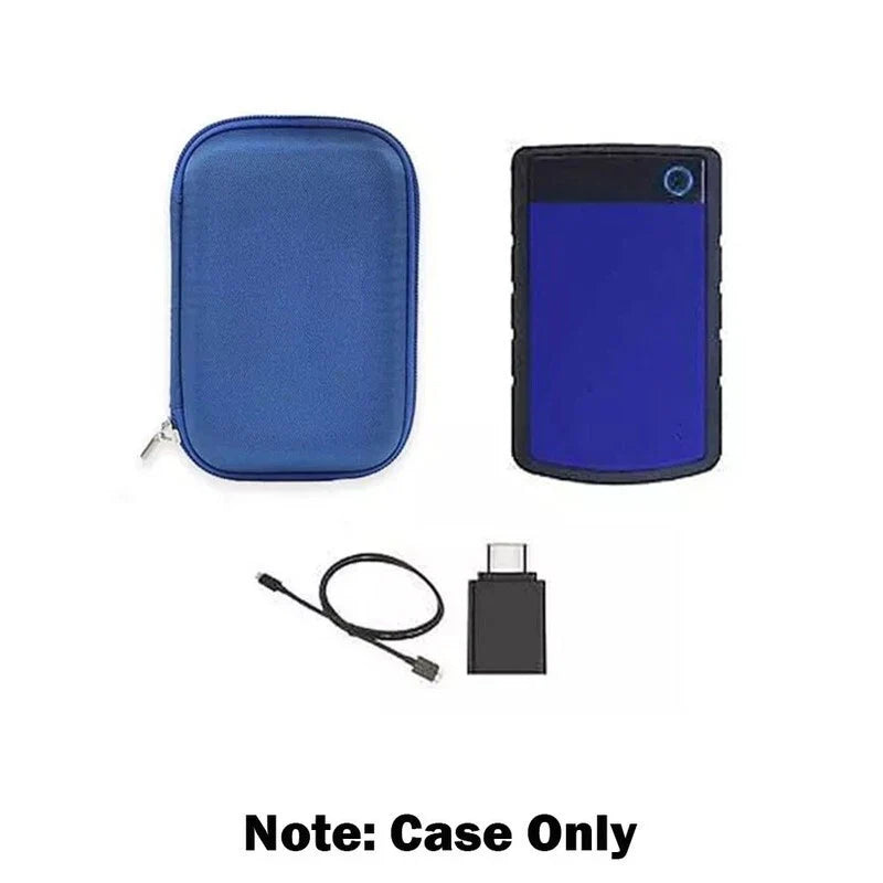 Portable External 2.5" HDD Carry Case Box For Toshiba