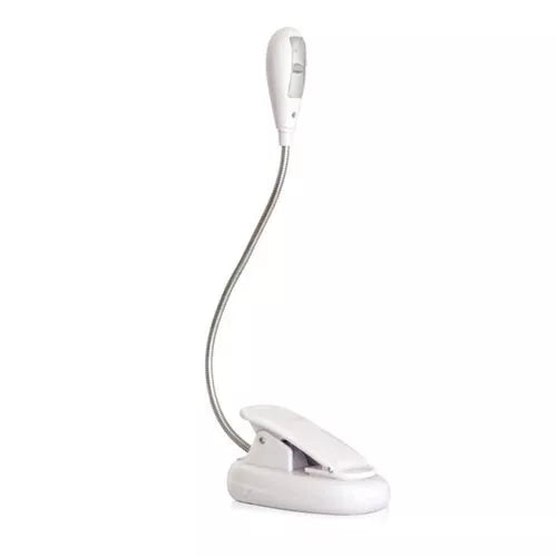Adjustable Clip-On LED Reading Light – Portable Lamp for Kindle, Kobo, Nook, Sony E-Readers & eBooks
