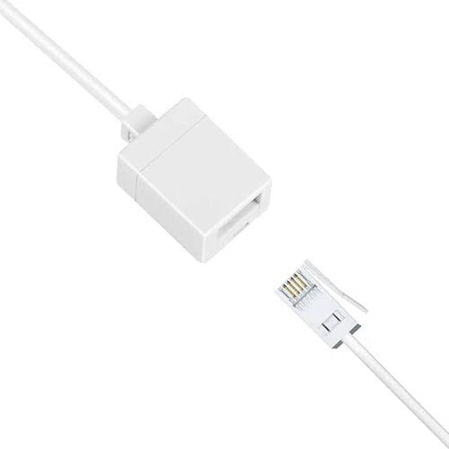 RJ11 to BT Adapter Plug Converter – Landline Phone, FAX, Modem Compatible with SKY, Plusnet, TalkTalk