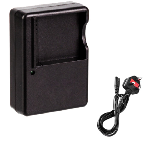 Mains Battery Charger For Panasonic Lumix DMC-LX15 Digital Camera