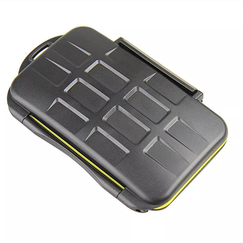 Memory Card Carrying Case Holder With 24 Slots For SD, SDHC, SDXC and Micro SD TF - Flash Wallet