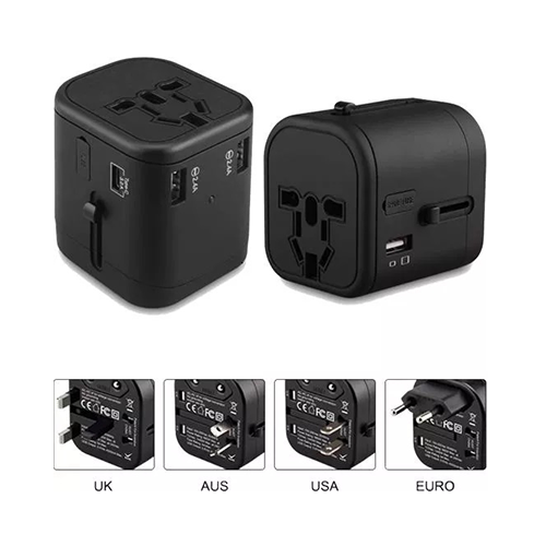 Multi USB Ports International Travel Adapter For UK, AUS, USA And EURO