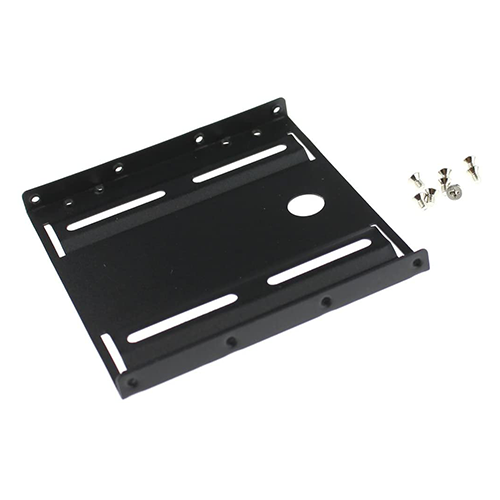 Hard Drive Mounting Bracket For PC SSD / HDD - Color: Black Size : 2.5" to 3.5"