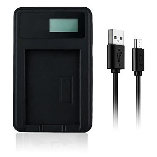 vhbw Chargeur Double Compatible avec Pentax Optio