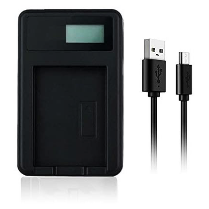 USB Battery Charger For Panasonic Lumix DMC-FZ1000, DMC-FZ1000EB, DMC-FZ1000 II Digital Camera