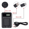 USB Battery Charger For Sony Alpha DSLR-A200 Digital Camera