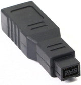 FireWire 400 (6-Pin) Female to 800 (9-Pin) Male i.LINK Connector Adapter Converter