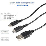 USB Charging Plug Cable Nintendo DS Lite NDSL DSL For 3DS DS Lite DSi Dsi LL XL