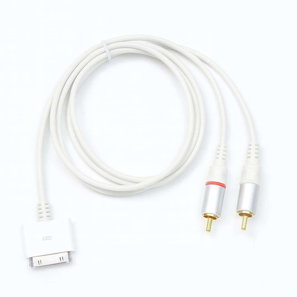 Phono Cable With Dock Connector For Apple iPod