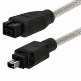 FireWire 4 pin to 9 pin cable