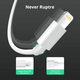 Lightning to USB Charging Cable – Fast Charge & Data Sync