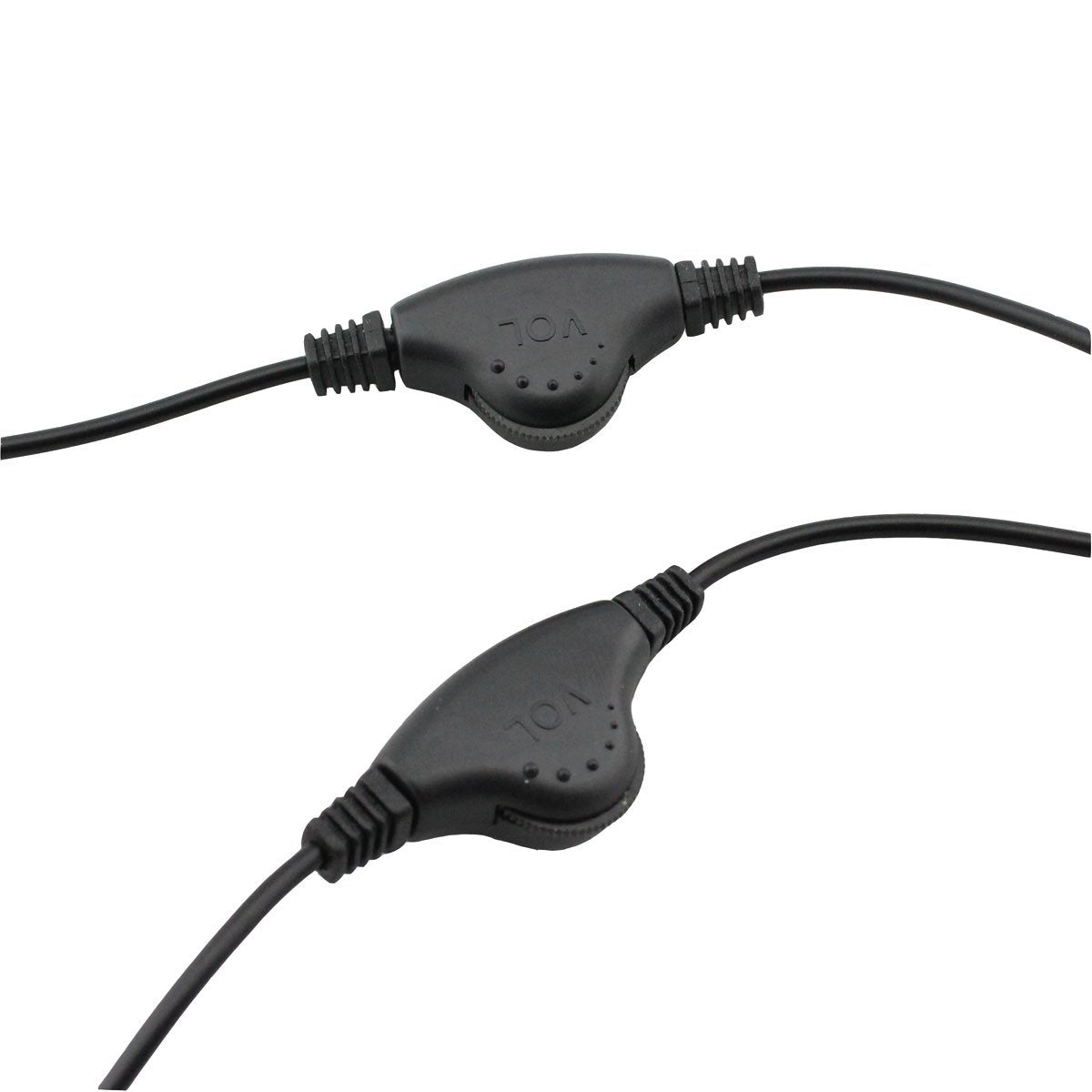 Headphone Splitter Cable 3.5mm Jack - 2 Way Audio Lead For iPhone, iPod, iPad and PSP - Color : Black