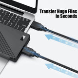 USB 2.0 A to A Cable – Male to Male USB Cable for Hard Drives, Printers, Cameras, Hubs, Modems & More