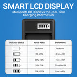 USB Battery Charger For Sony DCR-TRV250, DCR-TRV250E Handycam Camcorder