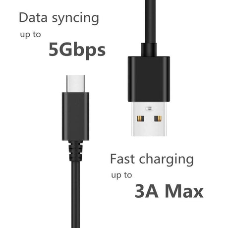 USB 3.0 to USB-C Fast Charging Cable – High-Speed Data Transfer - 1M