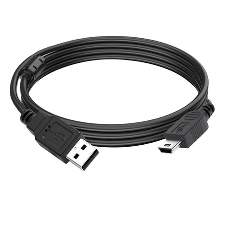 Mini USB Charging & Data Cable – Works with Cameras, MP3 Players, GPS Units, and Other Gadgets