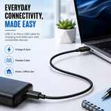 USB Type-C to Micro USB Cable for Speakers, MP3 Players & Headphones