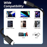 USB Type-C to Type-C Cable – 5Gbps High-Speed Data Transfer & Fast Charging