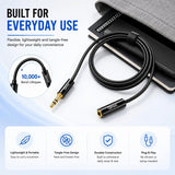 3.5mm AUX Stereo Extension Cable Male to Female for Headphones, Earphones, PC & TV