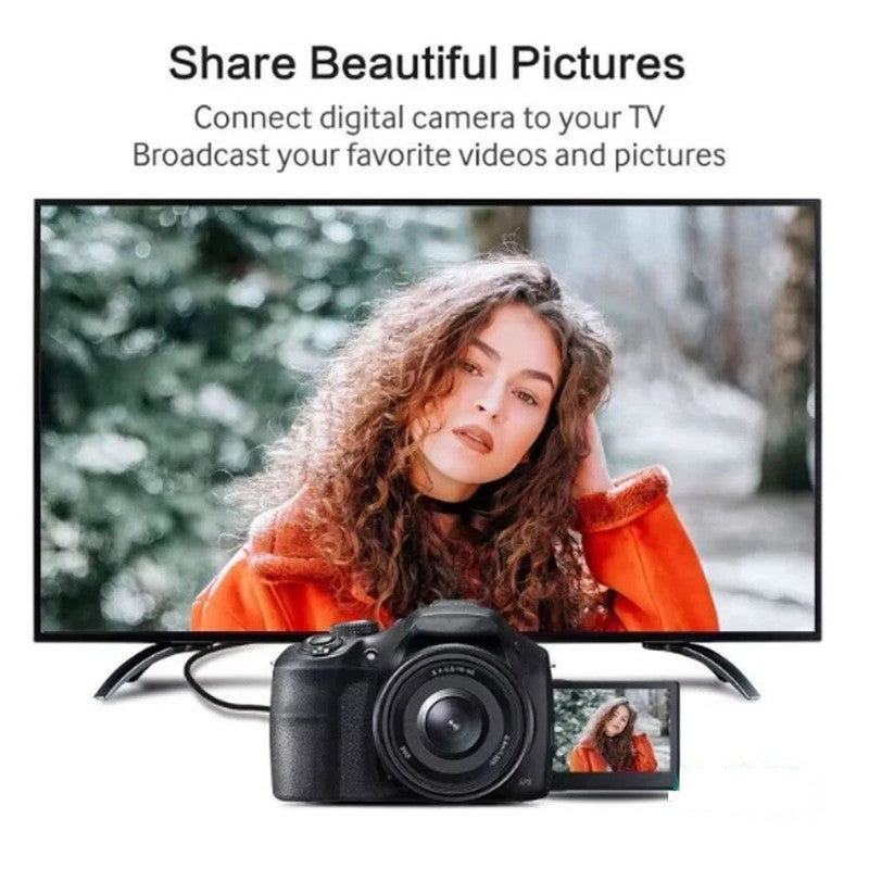 HDMI Cable For JVC GZ-E100 Camcorder