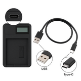 Mains Battery Charger For Canon EOS 200D Digital Camera