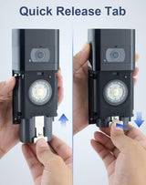 Replacement Battery for Ring Video Doorbell 2/3/3+/4 & Stick Up Cam – 3.65V 6040mAh Quick Release Battery