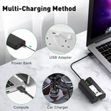 Replacement Battery for Ring Video Doorbell 2/3/3+/4 & Stick Up Cam – 3.65V 6040mAh Quick Release Battery