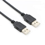 USB 2.0 A to A Cable – Male to Male USB Cable for Hard Drives, Printers, Cameras, Hubs, Modems & More
