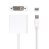 Mini DisplayPort To DVI Adapter Cable For Thunderbolt 1/2 Mac/PC - Mini DP to DVI Converter