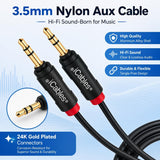 3.5mm Jack to Jack Audio Cable For Smartphones, Ipad, Ipod, Tablets and MP3