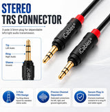 3.5mm Jack to Jack Audio Cable For Smartphones, Ipad, Ipod, Tablets and MP3