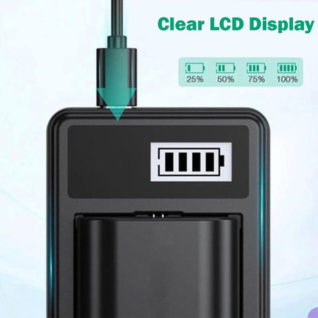 USB Battery Charger For Sony ILCE-9 / Alpha 9 Digital Camera