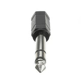 3.5mm to 6.35mm Stereo Audio Adapter – Headphone Jack Plug Connector Converter