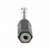3.5mm to 6.35mm Stereo Audio Adapter – Headphone Jack Plug Connector Converter