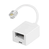 RJ11 to BT Adapter Plug Converter – Landline Phone, FAX, Modem Compatible with SKY, Plusnet, TalkTalk