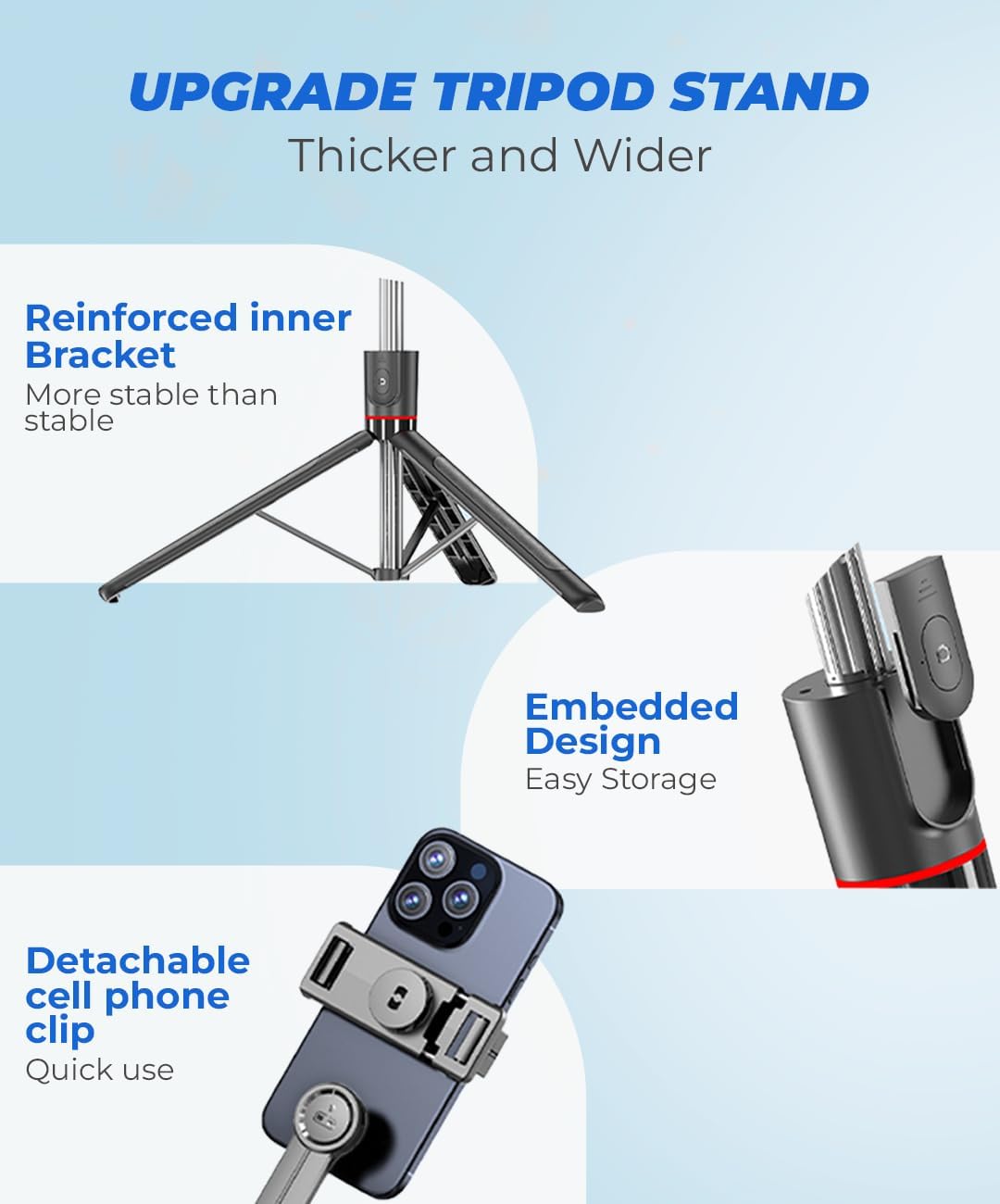 Selfie Stick with Wireless Remote | Extendable Telescopic Monopod 171cm for iPhone Camera & Android