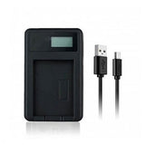 USB Battery Charger For Casio Exilim EX-H15 Digital Camera