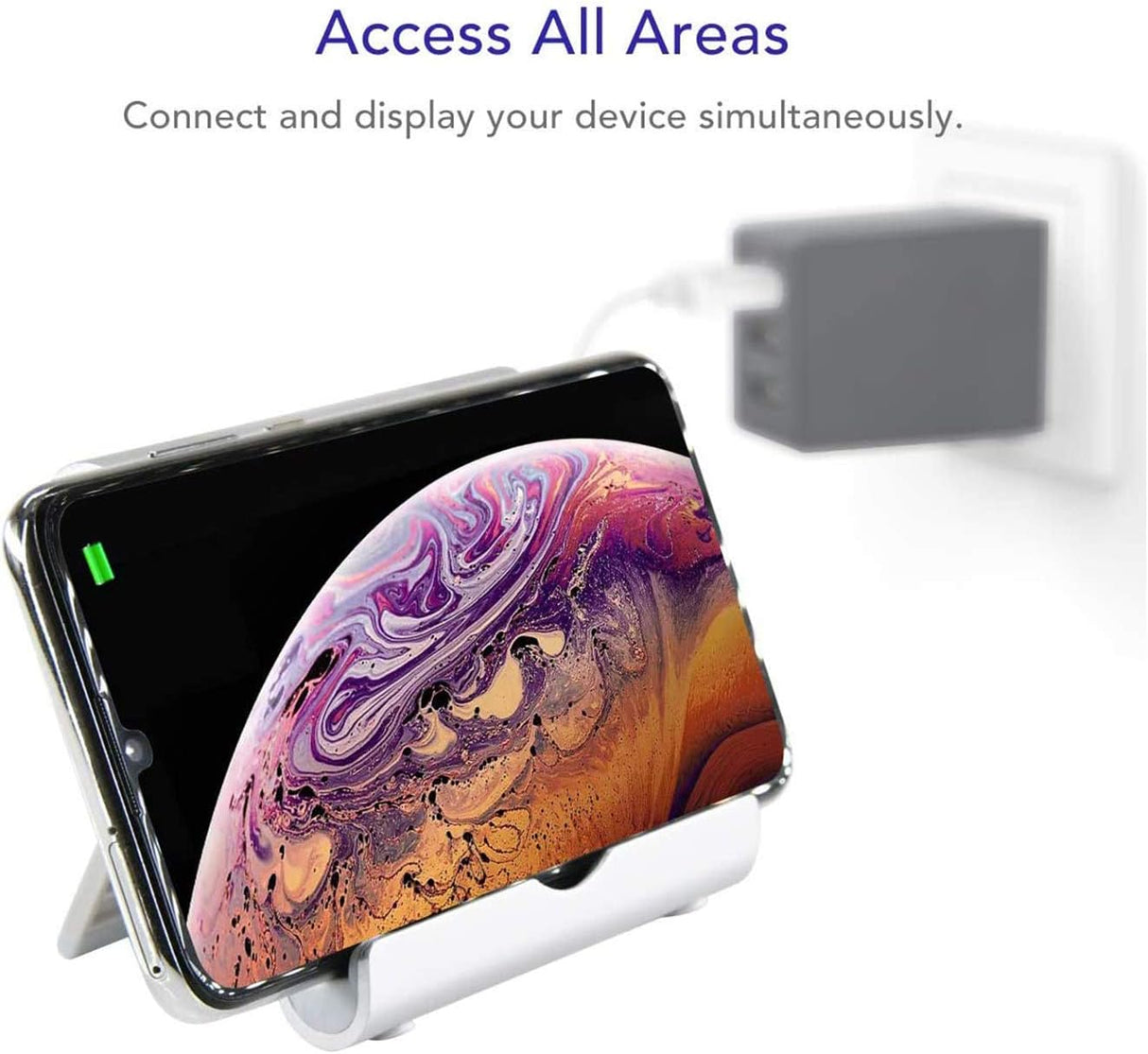 Multi-Angle Portable Stand for Tablets, iPad, E-readers and Smartphones