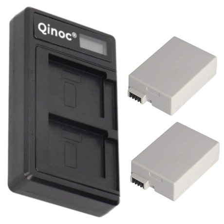 Dual Battery USB Charger For Canon EOS Rebel T4i Digital Camera