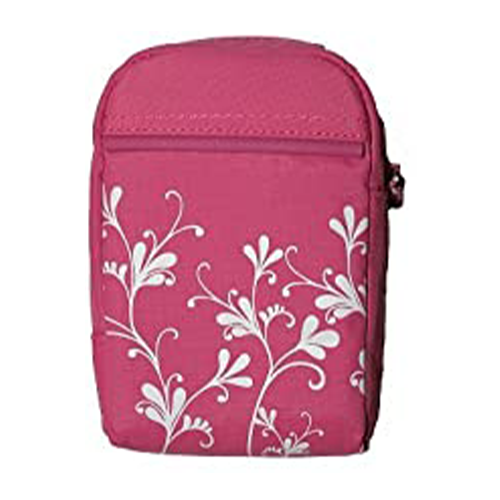 Compact Camera Cover Case For Canon, Casio and Samsung cameras with Hand Strap  - PINK