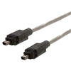 Firewire Cable For Panasonic AG-DVX200 Handycam Camcorder - 4 To 4 Pin ILINK / DV / IEEE 1394