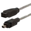 Firewire Cable For Sony DCR-TRV890, DCR-TRV890E Handycam Camcorder - 4 To 9 Pin ILINK / DV / IEEE 1394