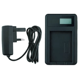 Mains Battery Charger For Panasonic Lumix DMC-LX5, DMC-LX5GK, DMC-LX5K, DMC-LX5W Digital Camera