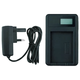 Mains Battery Charger For Sony DCR-DVD407, DCR-DVD407E Handycam Camcorder