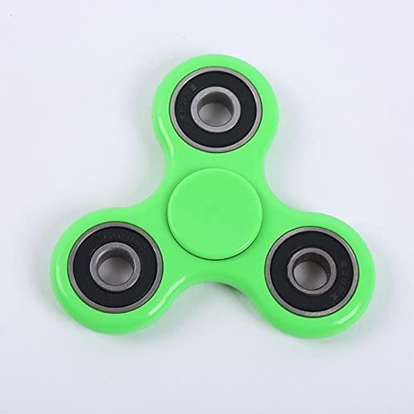 Hand Tri Fidget Spinner - Anti Stress And Axiety Toy - Green